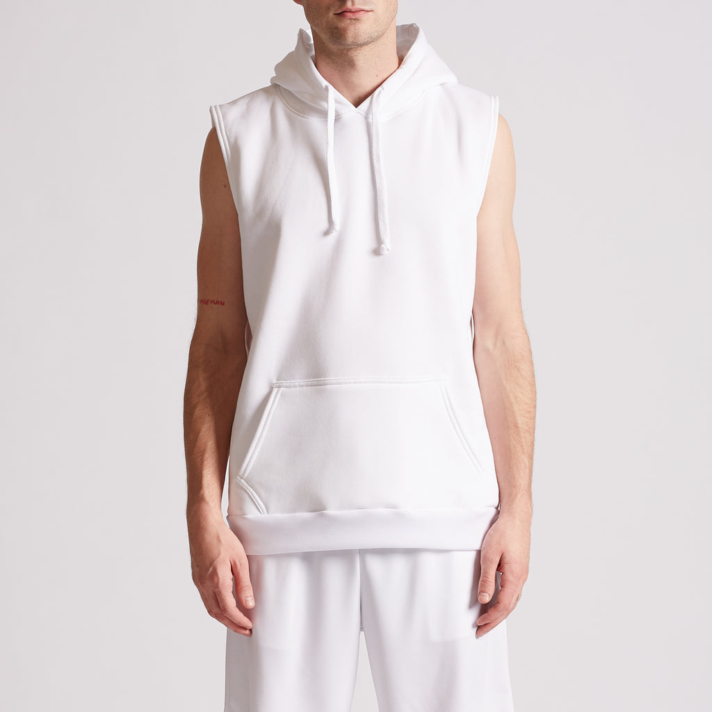 Pullover Sleeveless Hoodie, Style #329