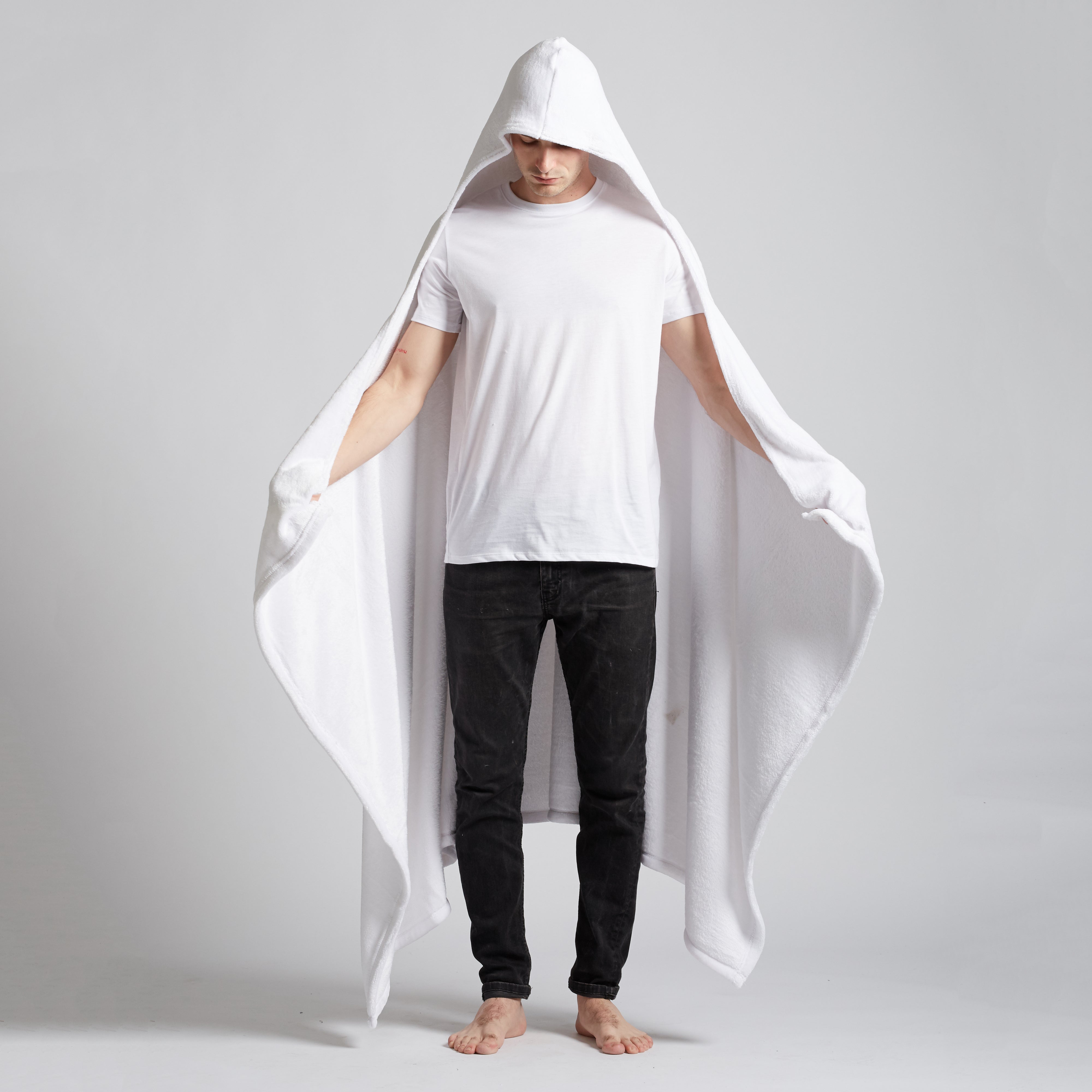 Plush Hoooded Blanket, Style #231